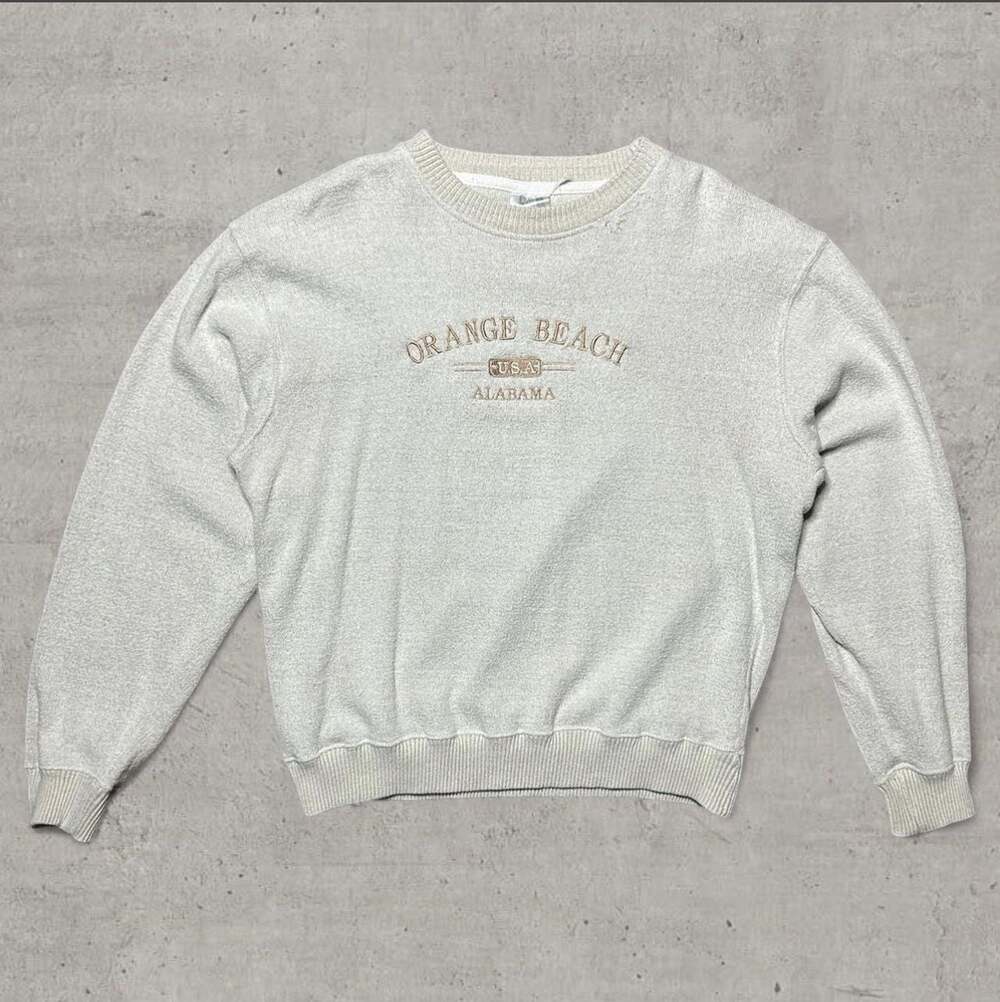Vintage ESY Surf Co. Orange Beach Alabama Embroidered Sweatshirt